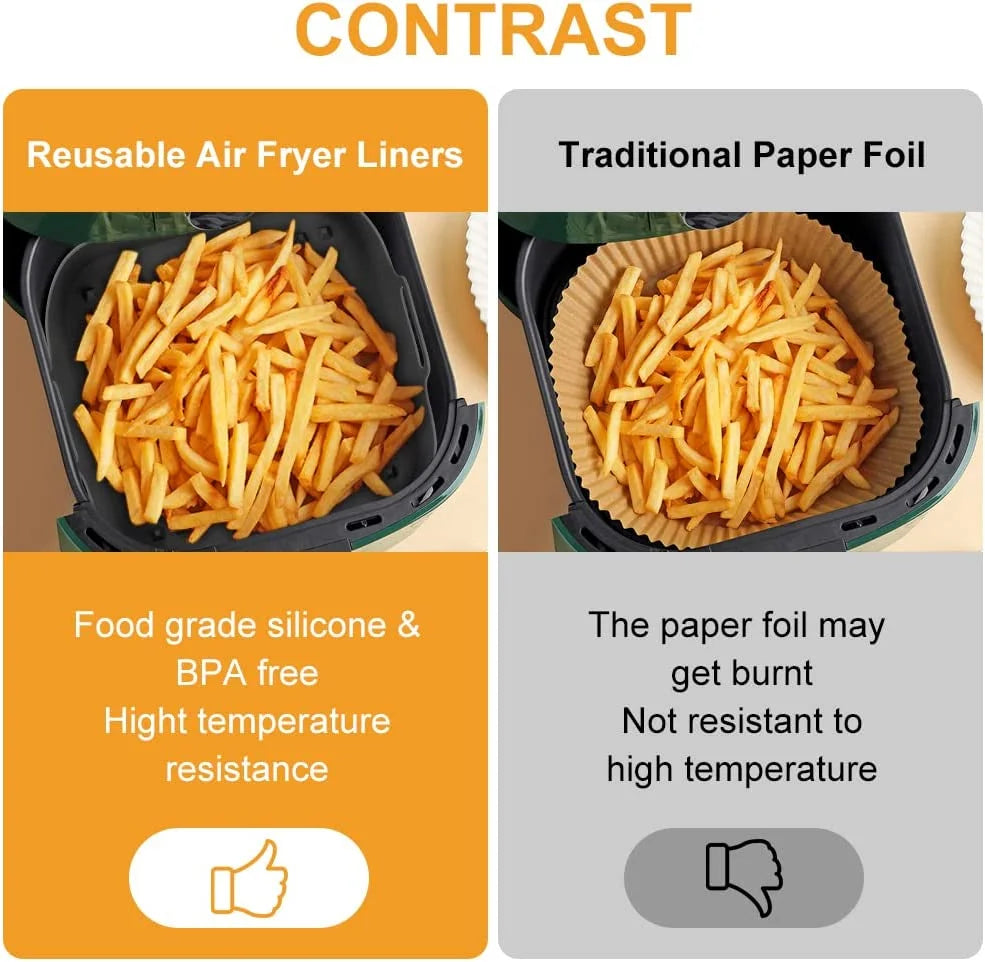 Savora™ Reusable Air Fryer Basket Liner